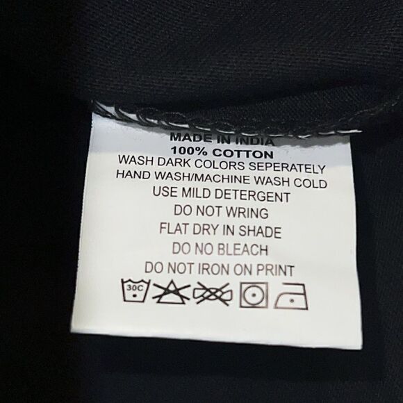 UMM Black Unplugged Short Sleeve Cotton Tee Shirt Unisex Size M - Picture 9 of 11